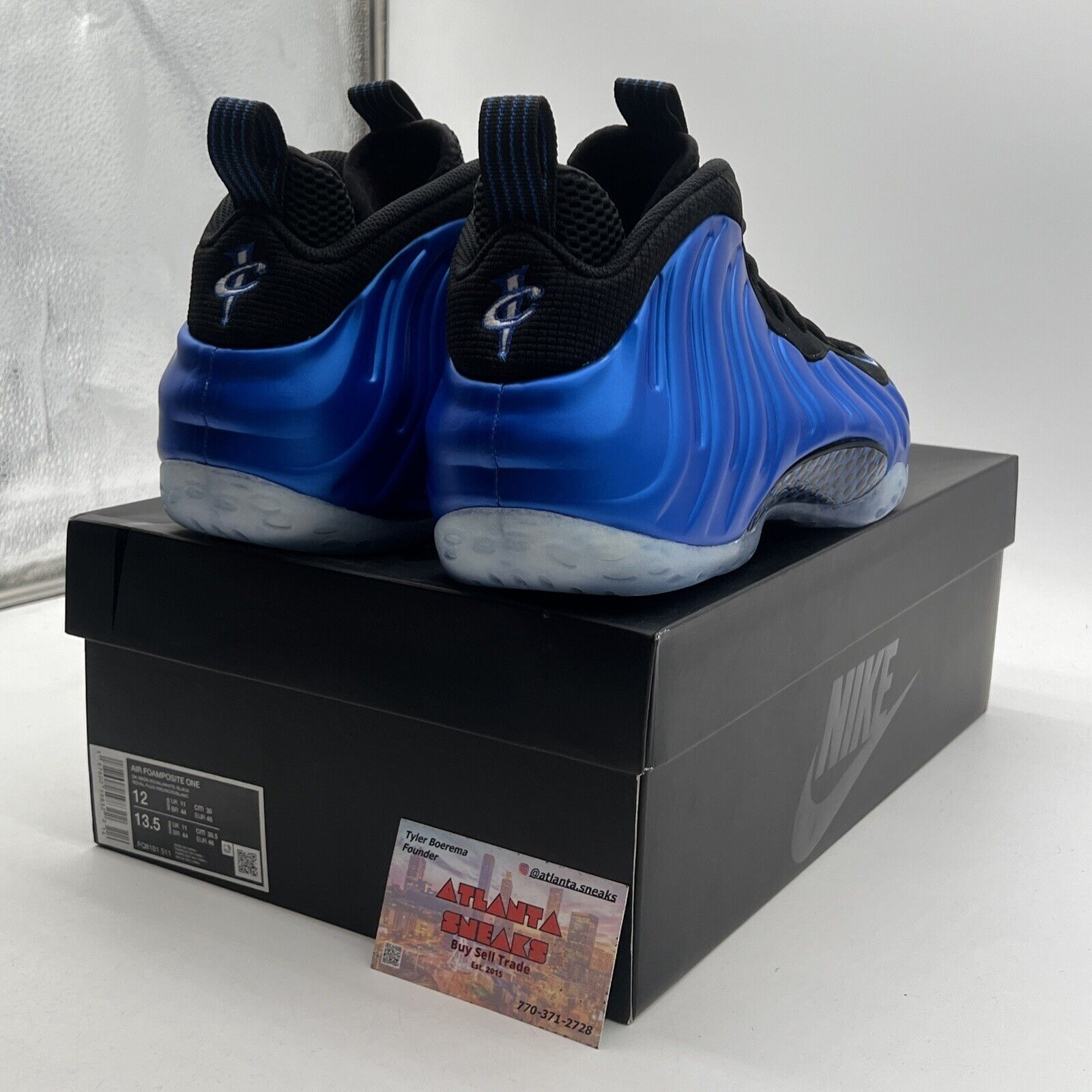 Size 12 - Nike Air Foamposite One 2024 Royal (FQ8181-511)