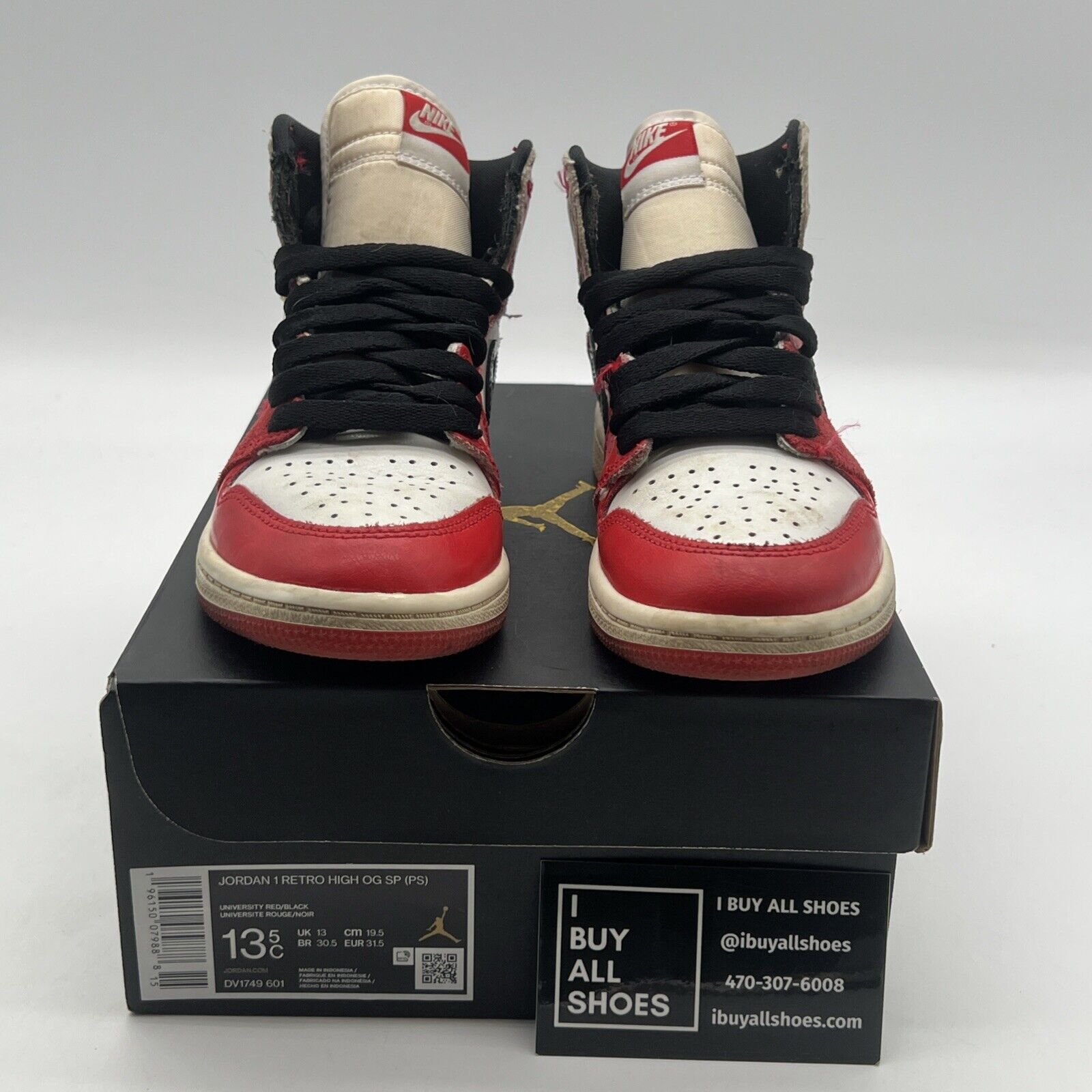 Size 13.5C - Air Jordan 1 Retro OG x Marvel High Next Chapter (DV1749-601)