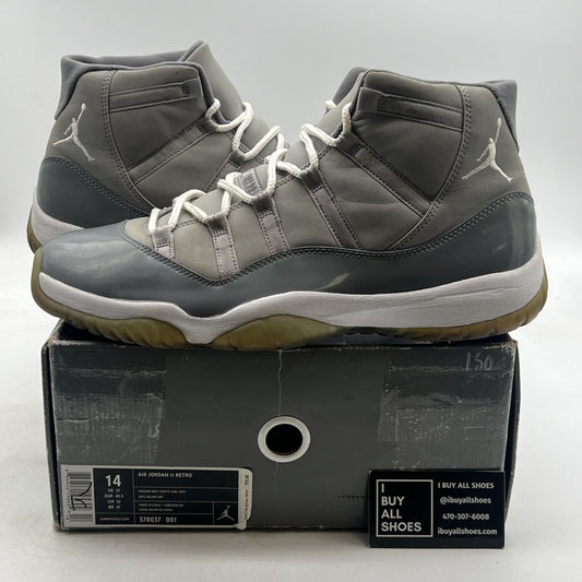 Size 14 - Air Jordan 11 Retro 2010 Cool Grey (378037-001)