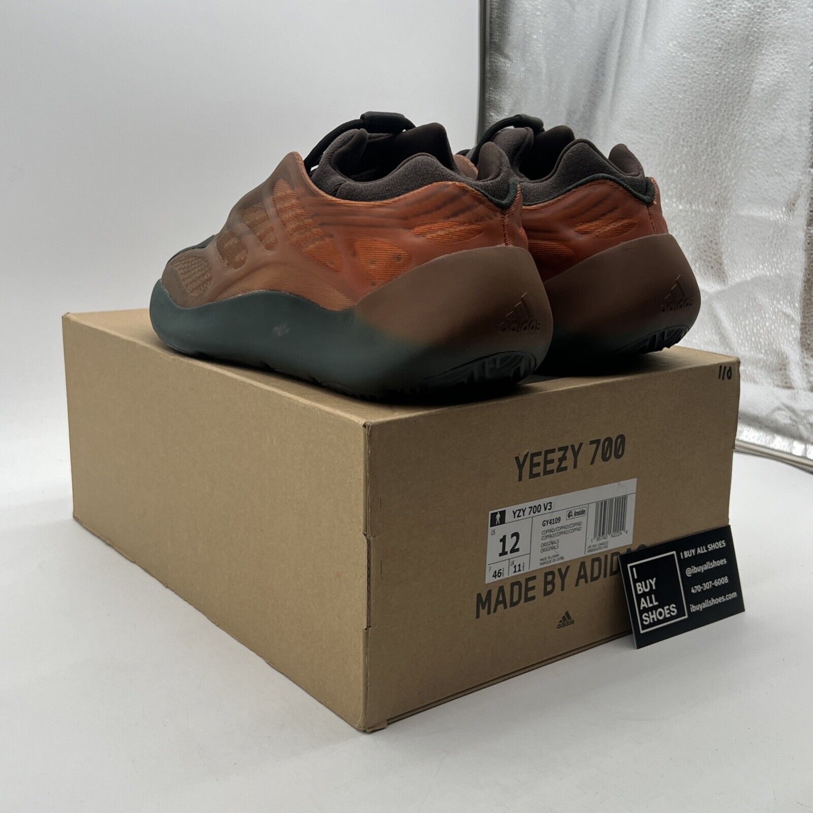 Size 12 - adidas Yeezy 700 V3 Copper Fade (GY4109)