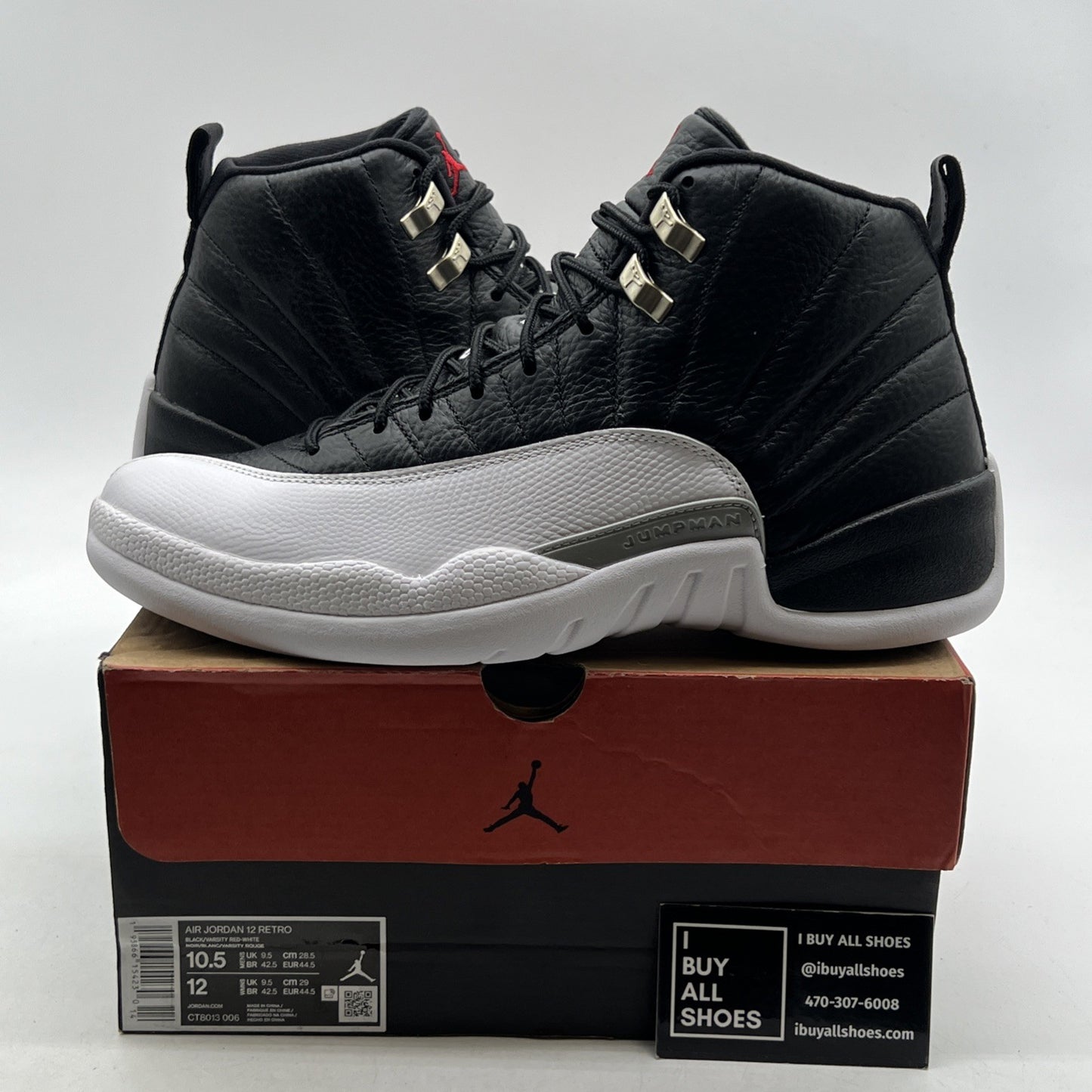 Size 10.5 - Air Jordan 12 Retro Mid Playoff (CT8013-006)