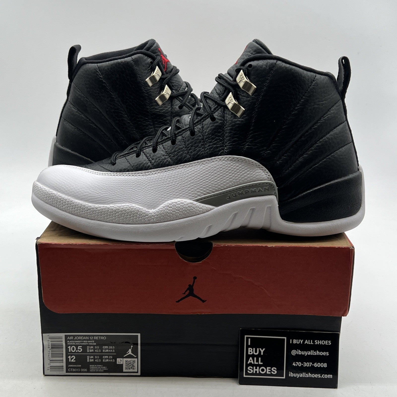 Size 10.5 - Air Jordan 12 Retro Mid Playoff (CT8013-006)