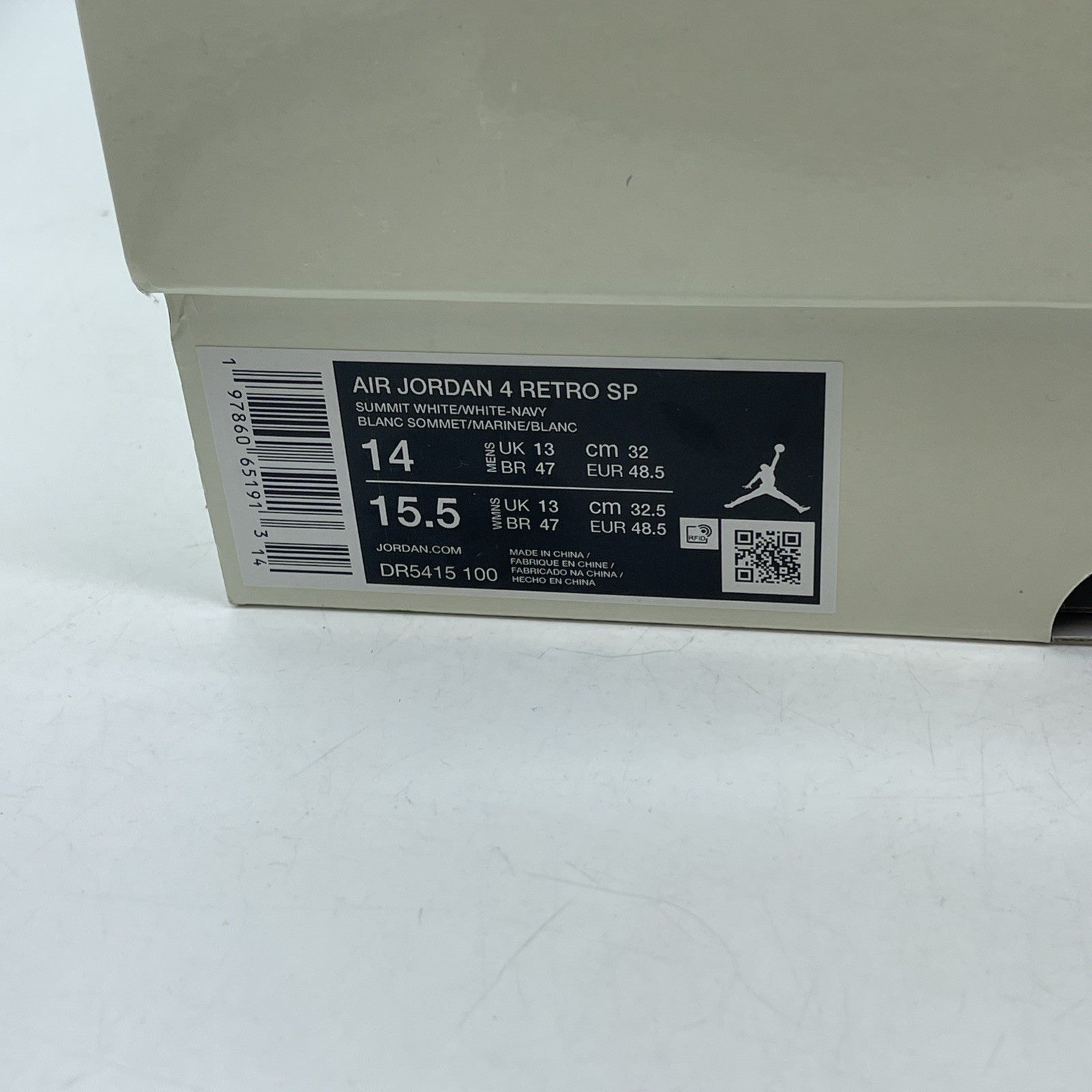 Size 14 - Air Jordan 4 Retro SP SB Navy (DR5415-100)