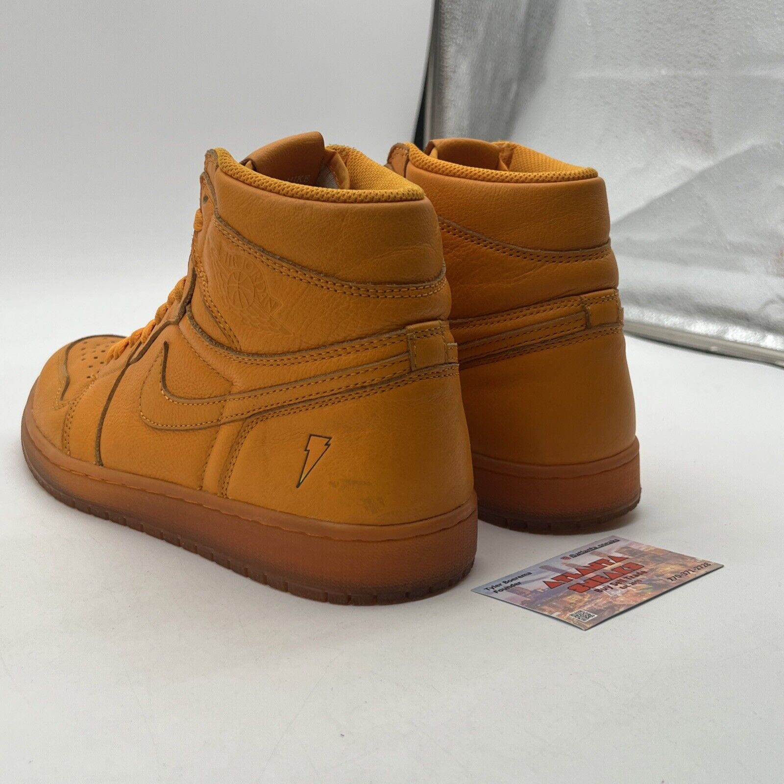 Size 9.5 - Air Jordan 1 Retro OG G8RD High Orange Peel (AJ5997-880)