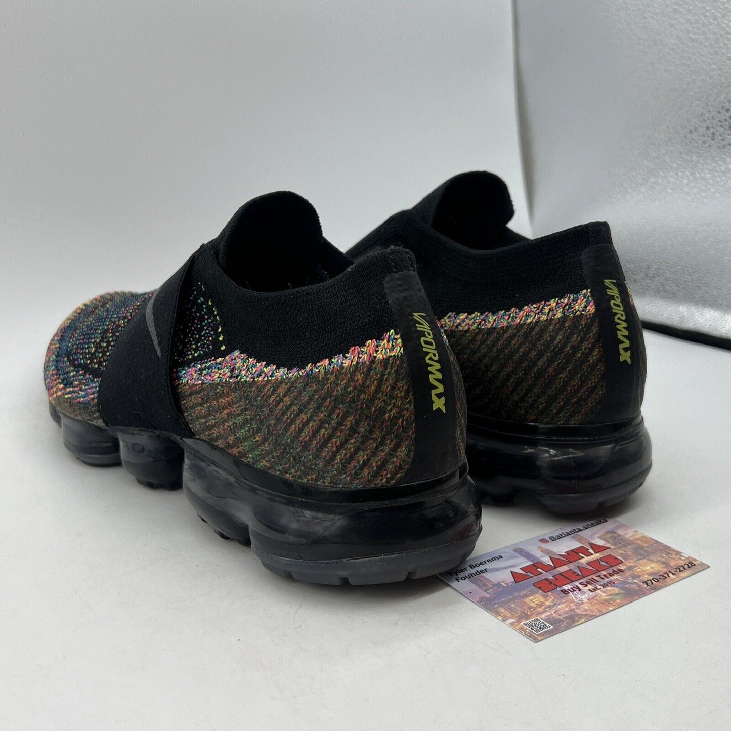 Size 11 - Nike Air VaporMax Moc Black Multi-Color (AH3397-003)