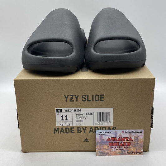 Size 11 - Adidas Yeezy Slide Onyx Black (HQ6448)