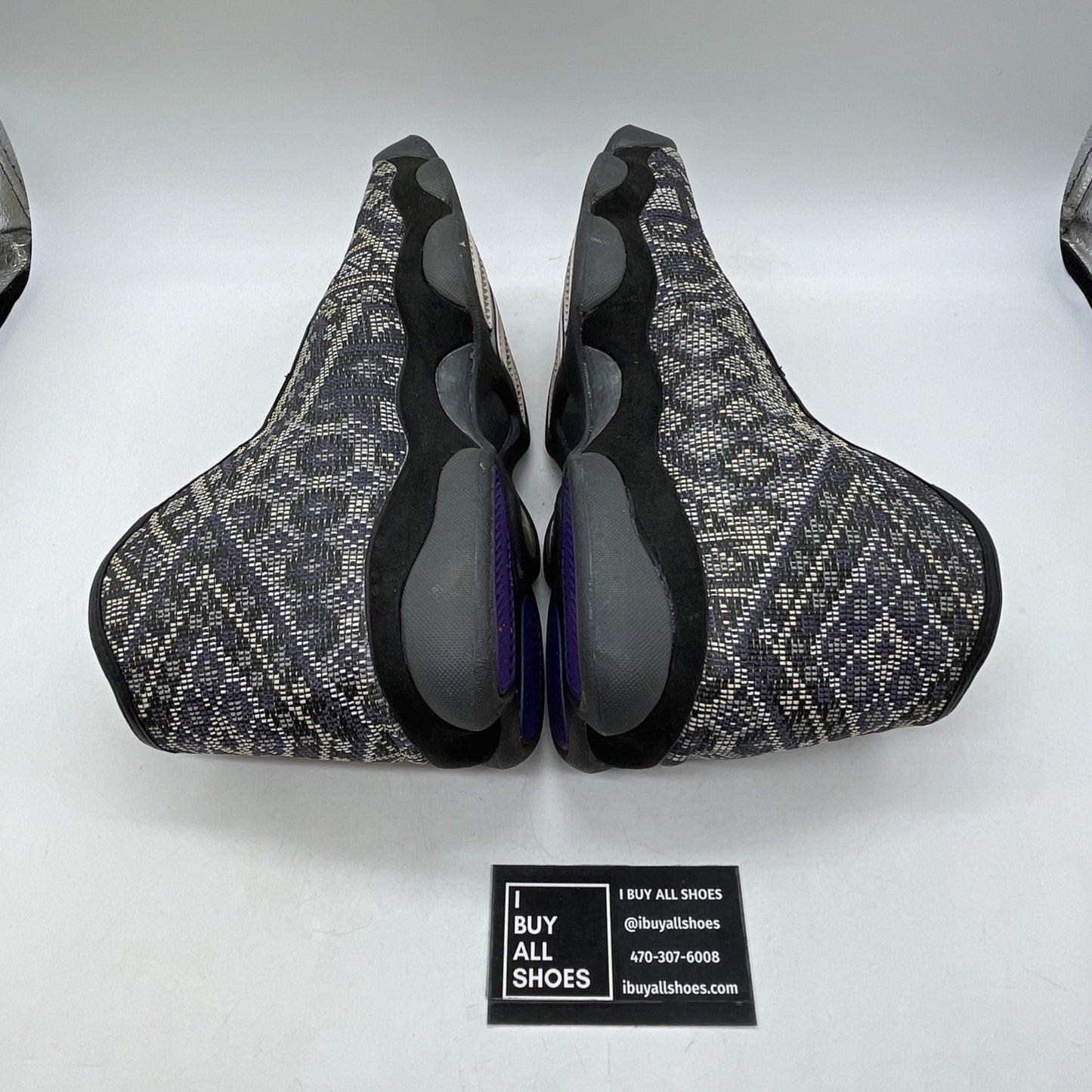Size 11 - Jordan Horizon Premium BHM Black Purple Grey Suede (822333-022)