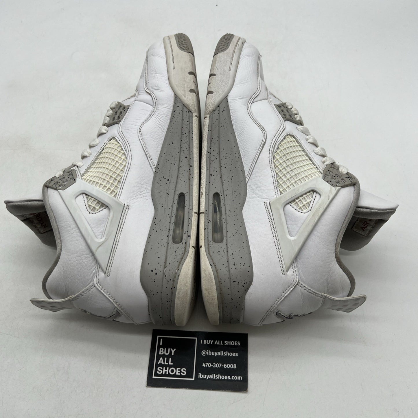 Size 10 - Air Jordan 4 Retro Mid White Oreo (CT8527-100)