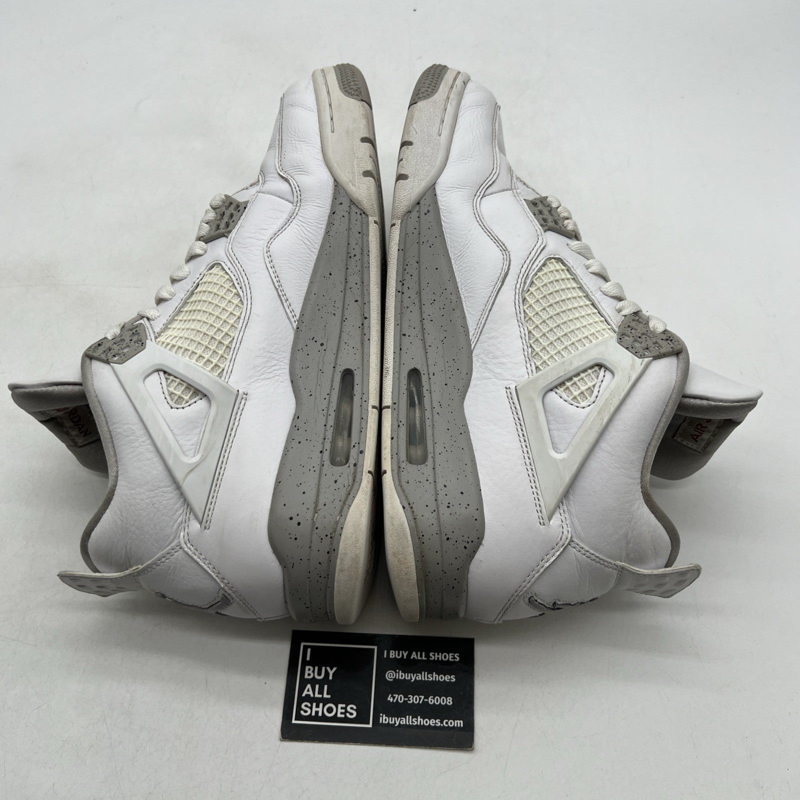 Size 10 - Air Jordan 4 Retro Mid White Oreo (CT8527-100)