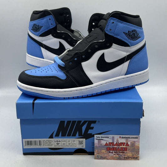 Size 9.5 - Jordan 1 Retro OG High UNC Toe Brand New Og