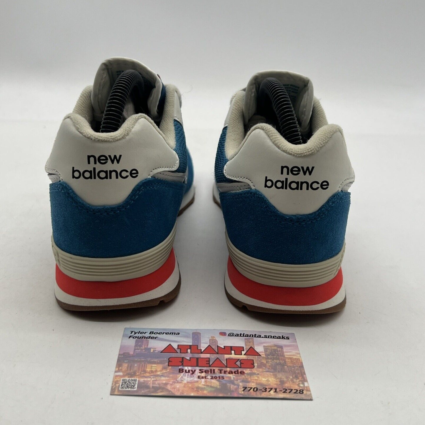 Size 6.5 - New Balance 574 Men's Shoes Natural Indigo-Blue (ML574-HC2)