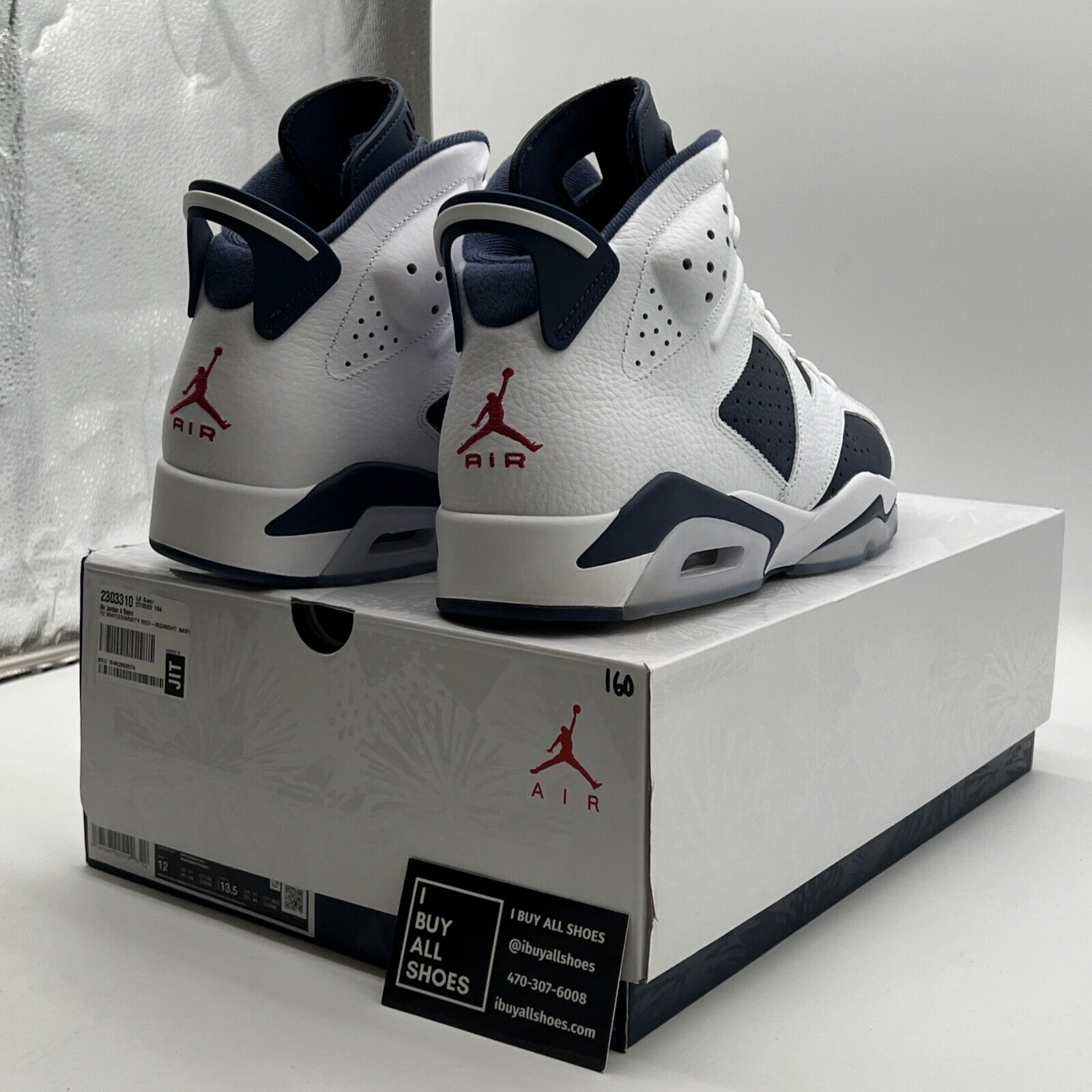 Size 12 - Air Jordan 6 Retro 2024 Olympic (CT8529-164)