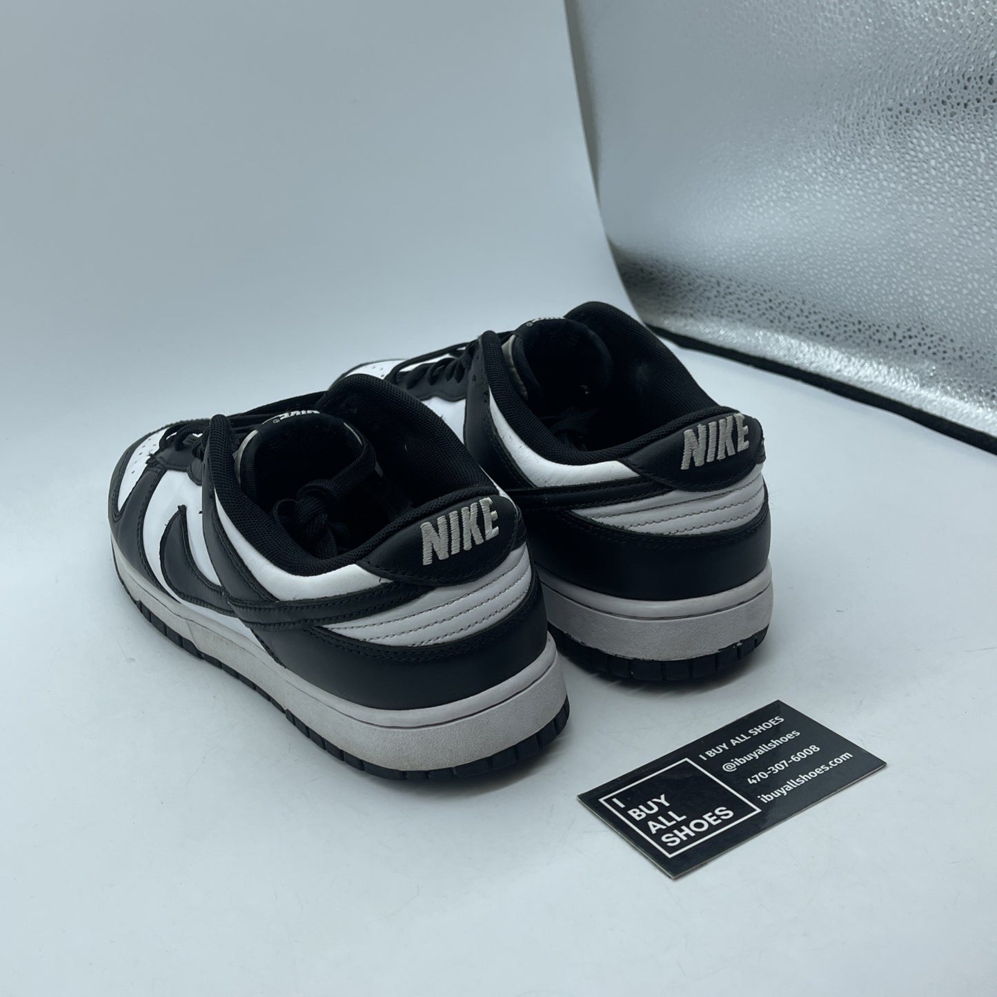 Size 11 - Nike Dunk Low Black White Leather (DD1391-100)