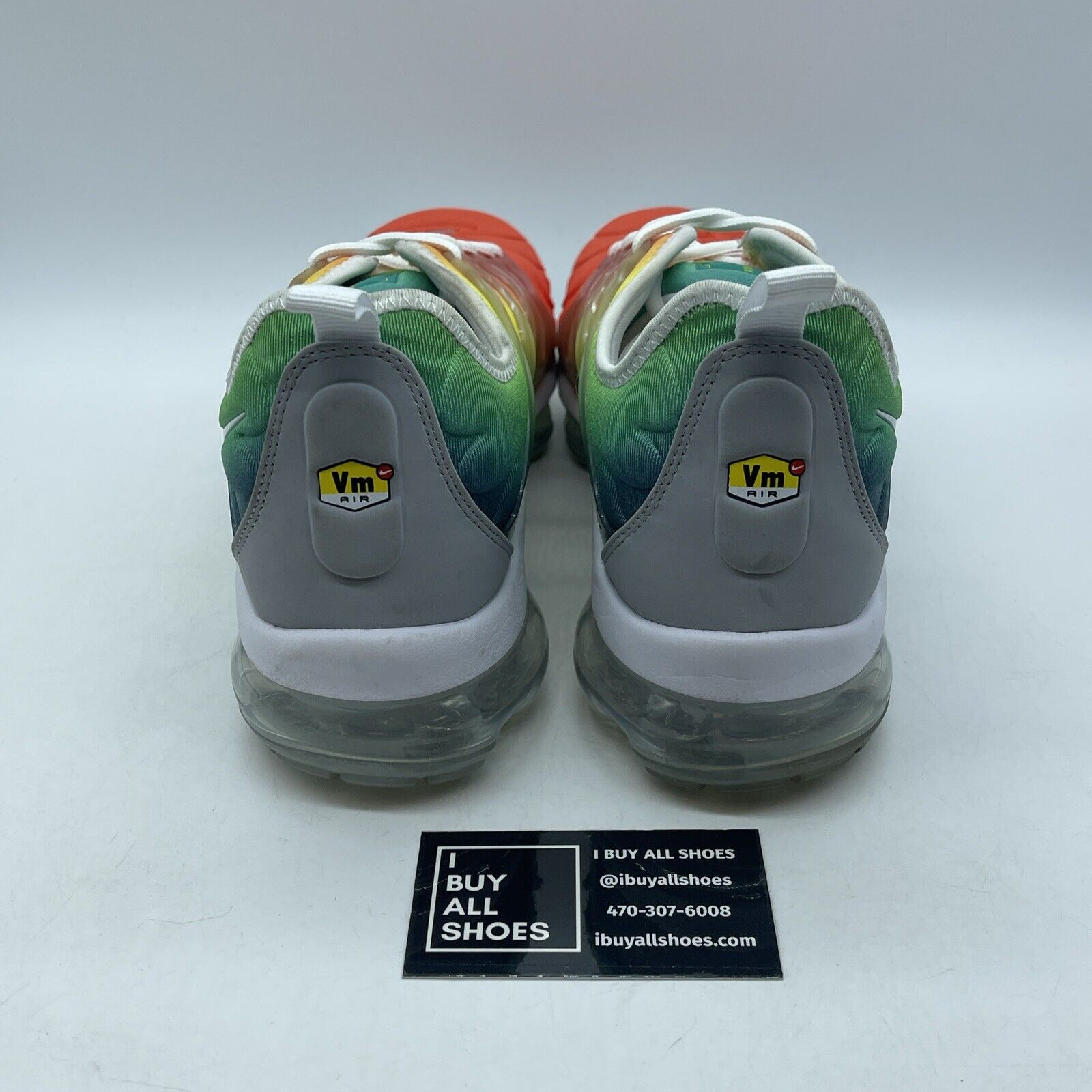 Size 11.5 - Nike Air VaporMax Plus Retuned Air Red Grey Suede (924453-103)