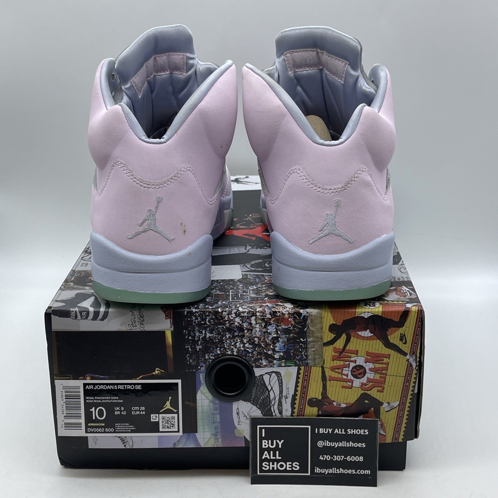 Size 10 - Air Jordan 5 Easter 2022 (DV0562-600)