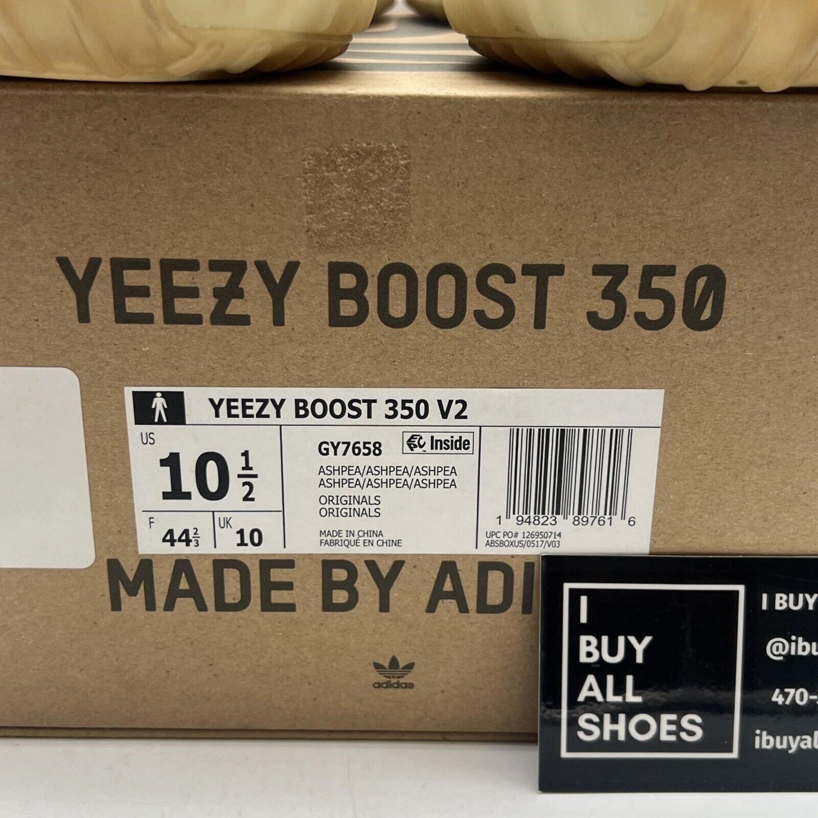 Size 10.5 - adidas Yeezy Boost 350 V2 Ash Pearl (GY7658)