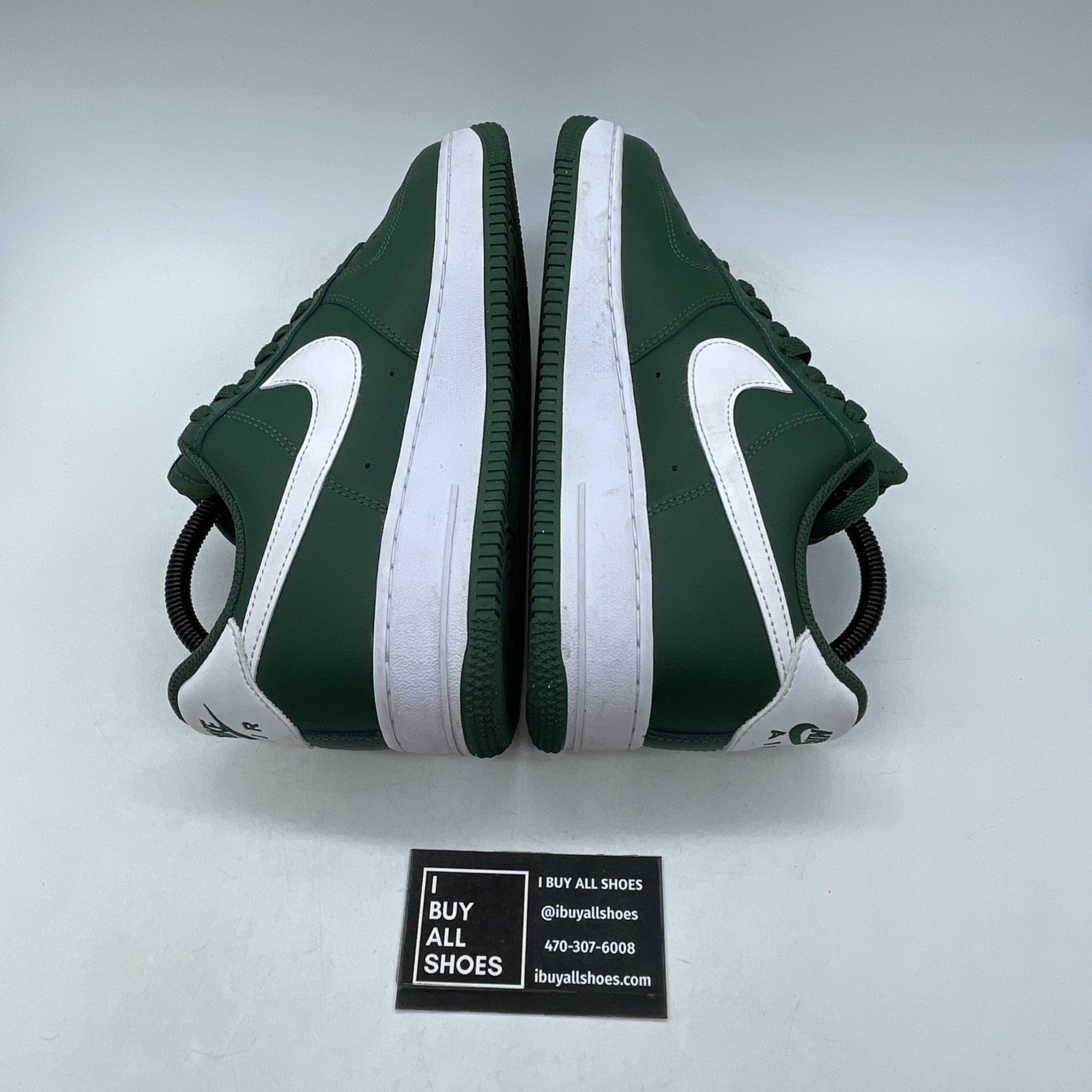 Size 8 - Nike Air Force 1 07 AF1 Gorge Green  (FJ4146-300)