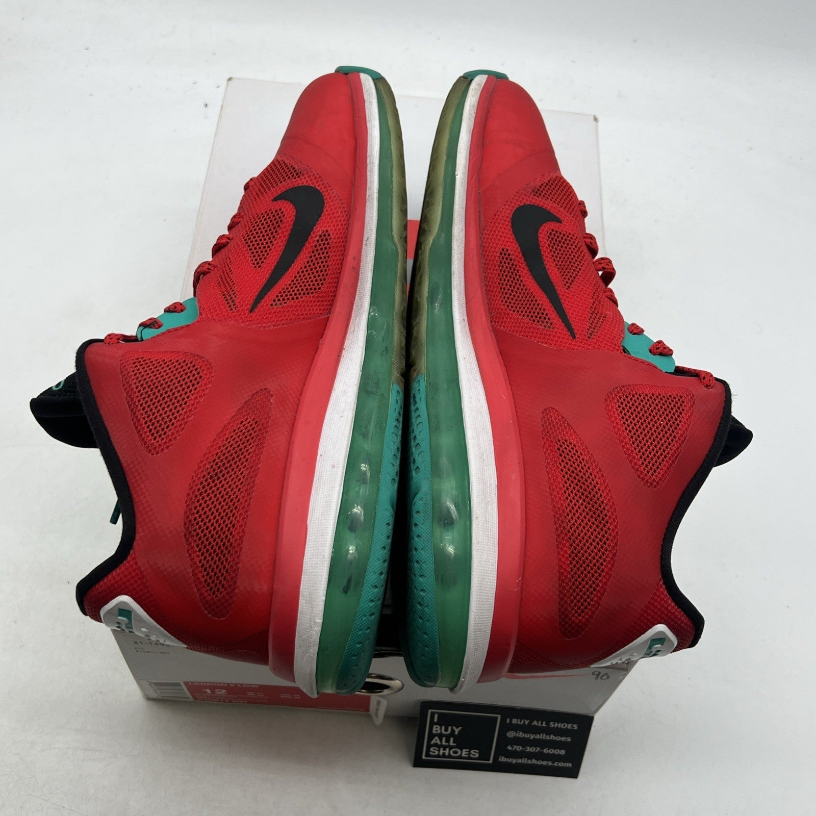 Size 12 - Nike LeBron 9 Low Liverpool (510811-601)