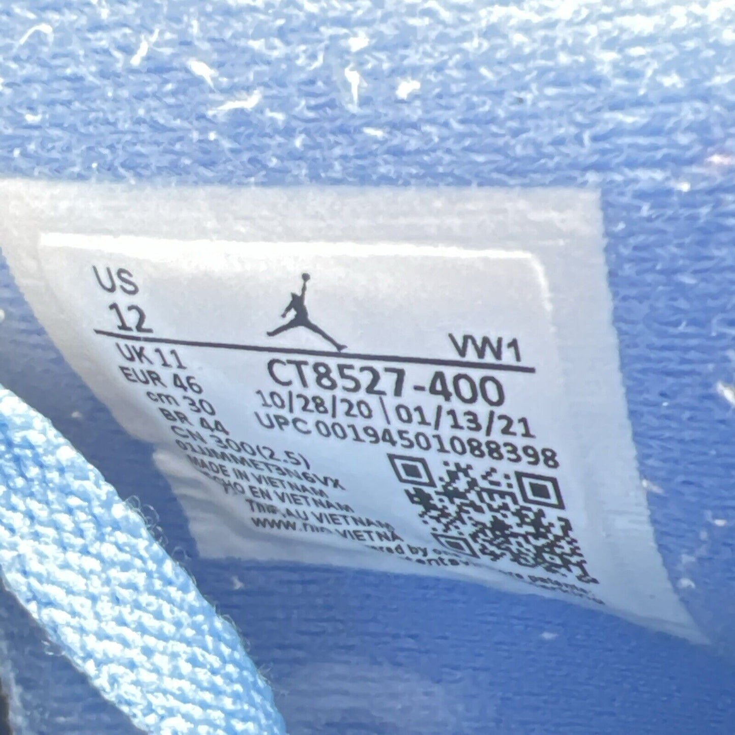Size 12 - Air Jordan 4 Retro Mid University Blue (CT8527-400)