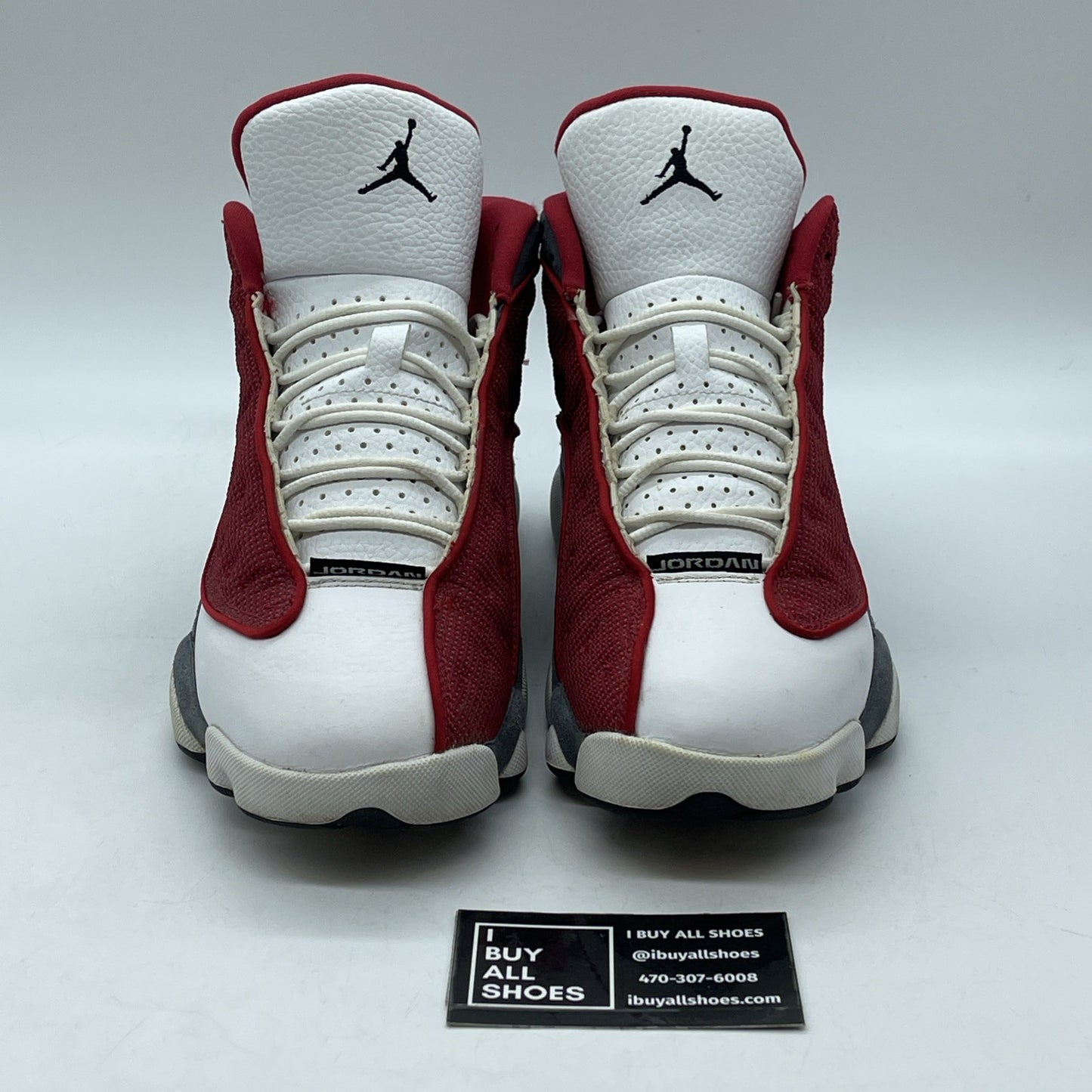 Size 8 - Jordan 13 Gym Red Flint Grey White Suede Leather (DJ5982600)