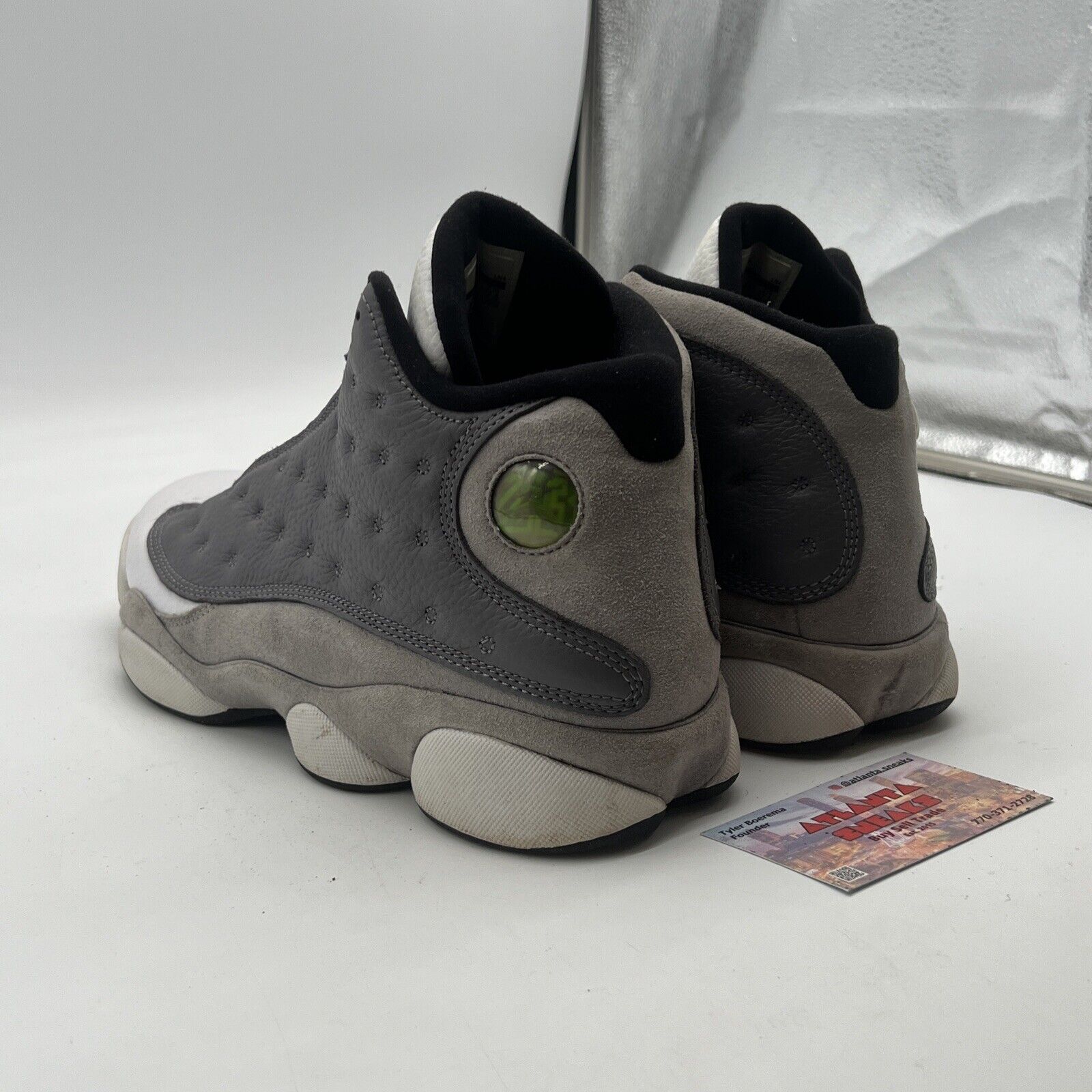 Size 9.5 - Air Jordan 13 Retro Atmosphere Grey (414571-016)