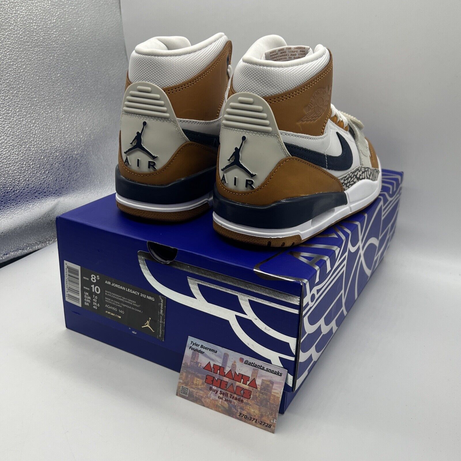 Size 8.5 - Just Don x Jordan Legacy 312 Medicine Ball Brand New Og All