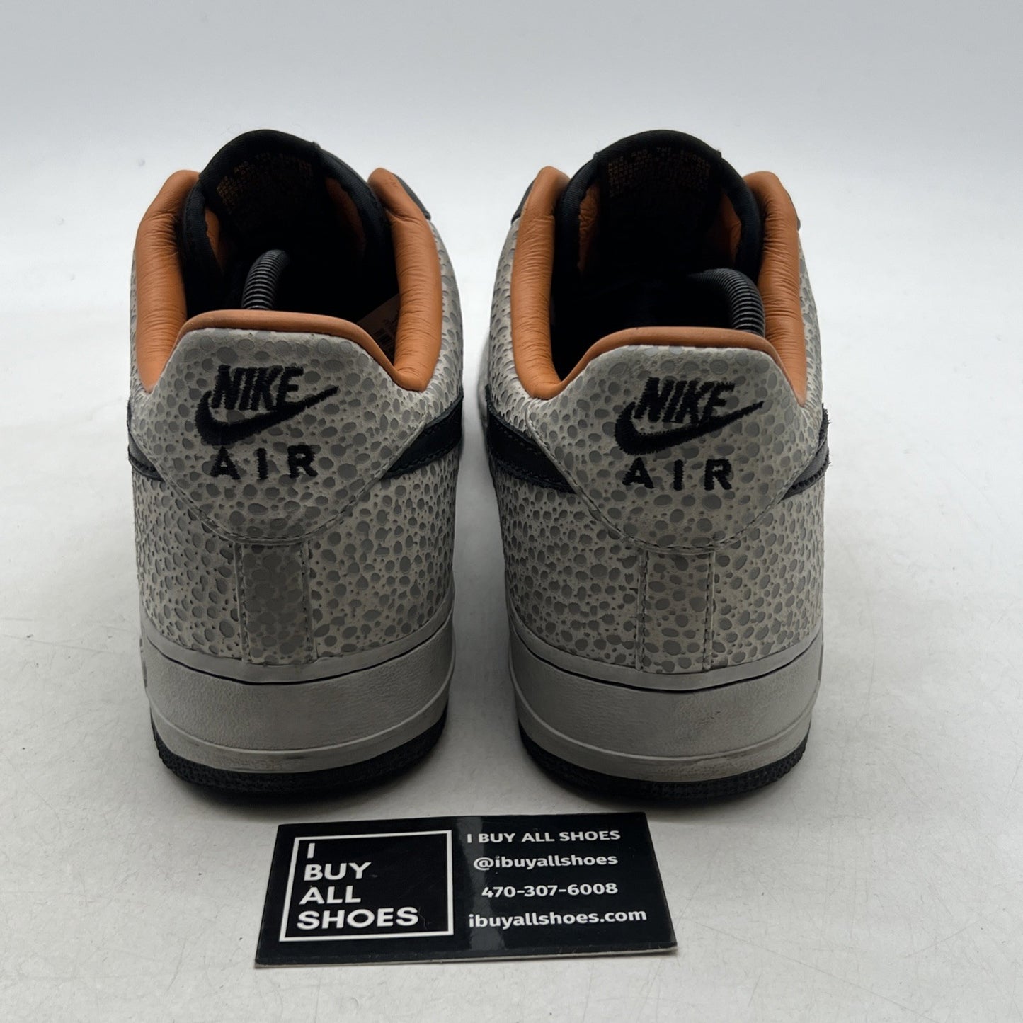 Size 11 - Nike Air Force 1 Supreme Low Safari (318776-801)