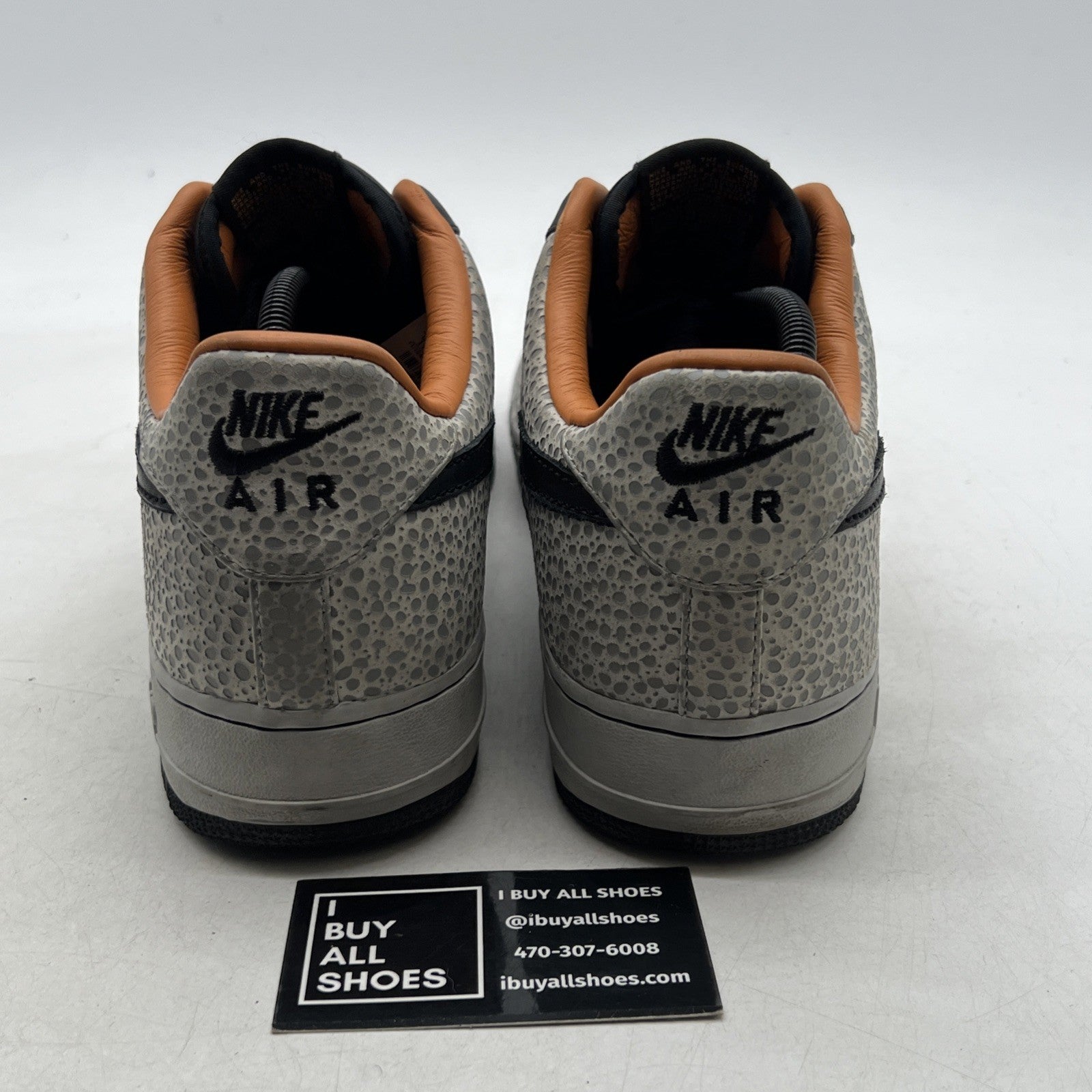 Size 11 - Nike Air Force 1 Supreme Low Safari (318776-801)