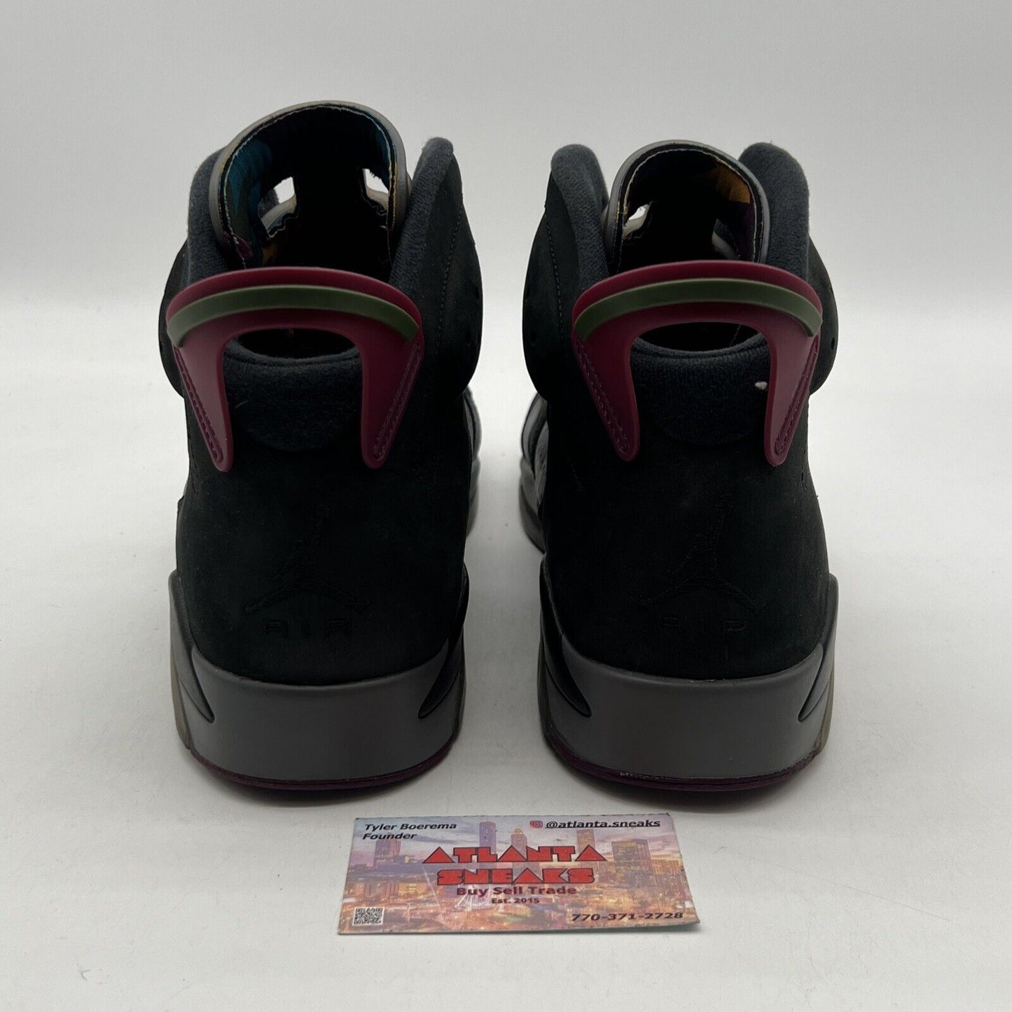 Size 13 - Jordan 6 Bordeaux Black Grey Maroon Yellow Suede (CT8529-063)