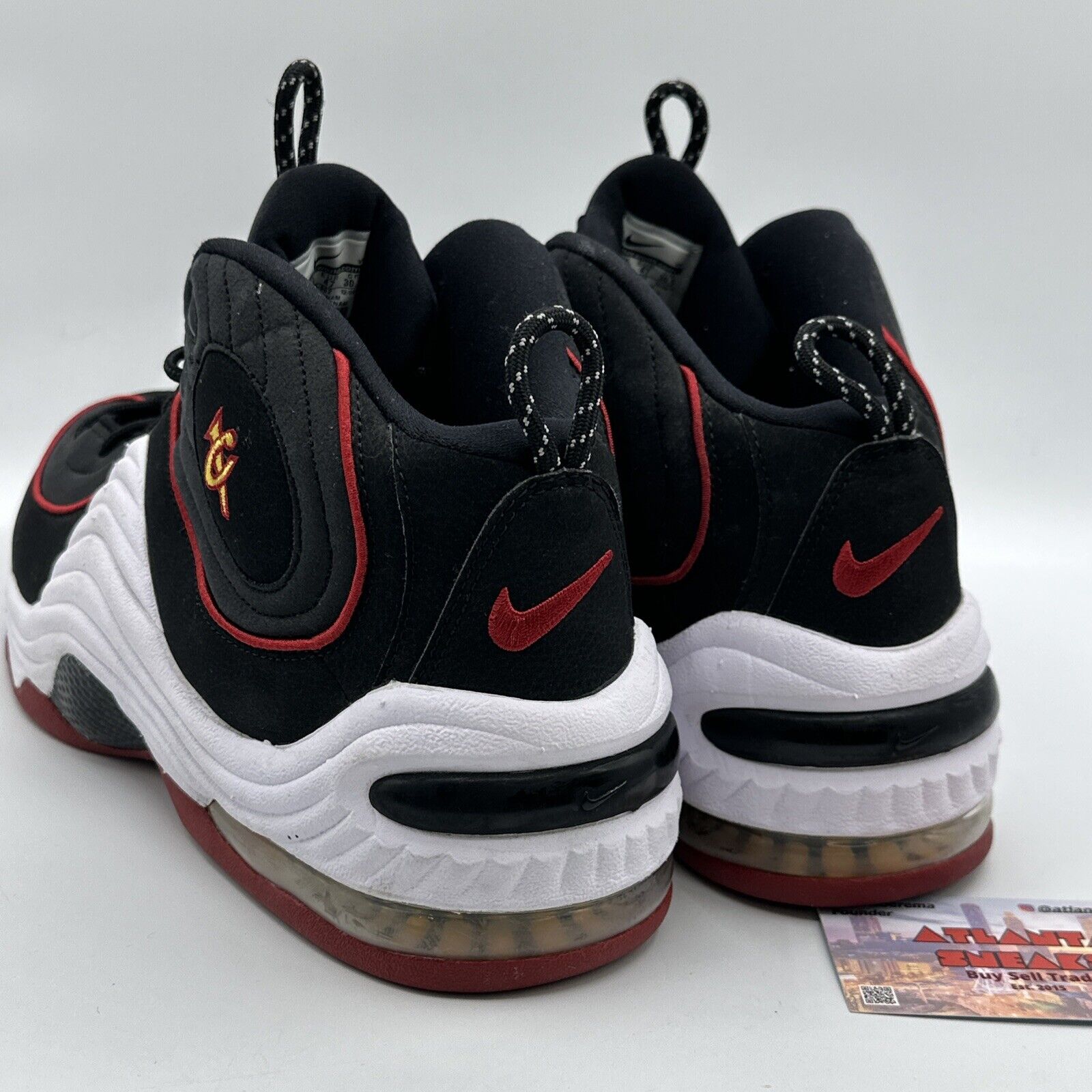 Size 12.5 - Nike Air Penny 2 miami heat release 2016