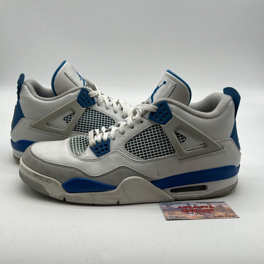 Size 12 - Air Jordan 4 Retro Military Blue 2012 (308497-105)