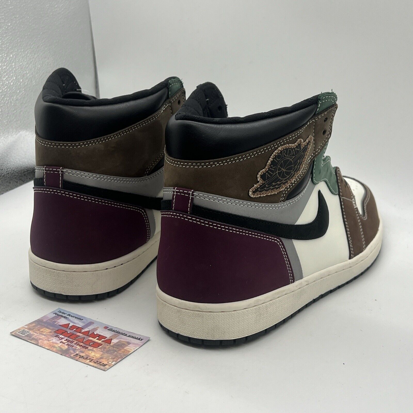 Size 14 - Jordan 1 High OG Crafted 2021 Brown Black White Leather Brand New