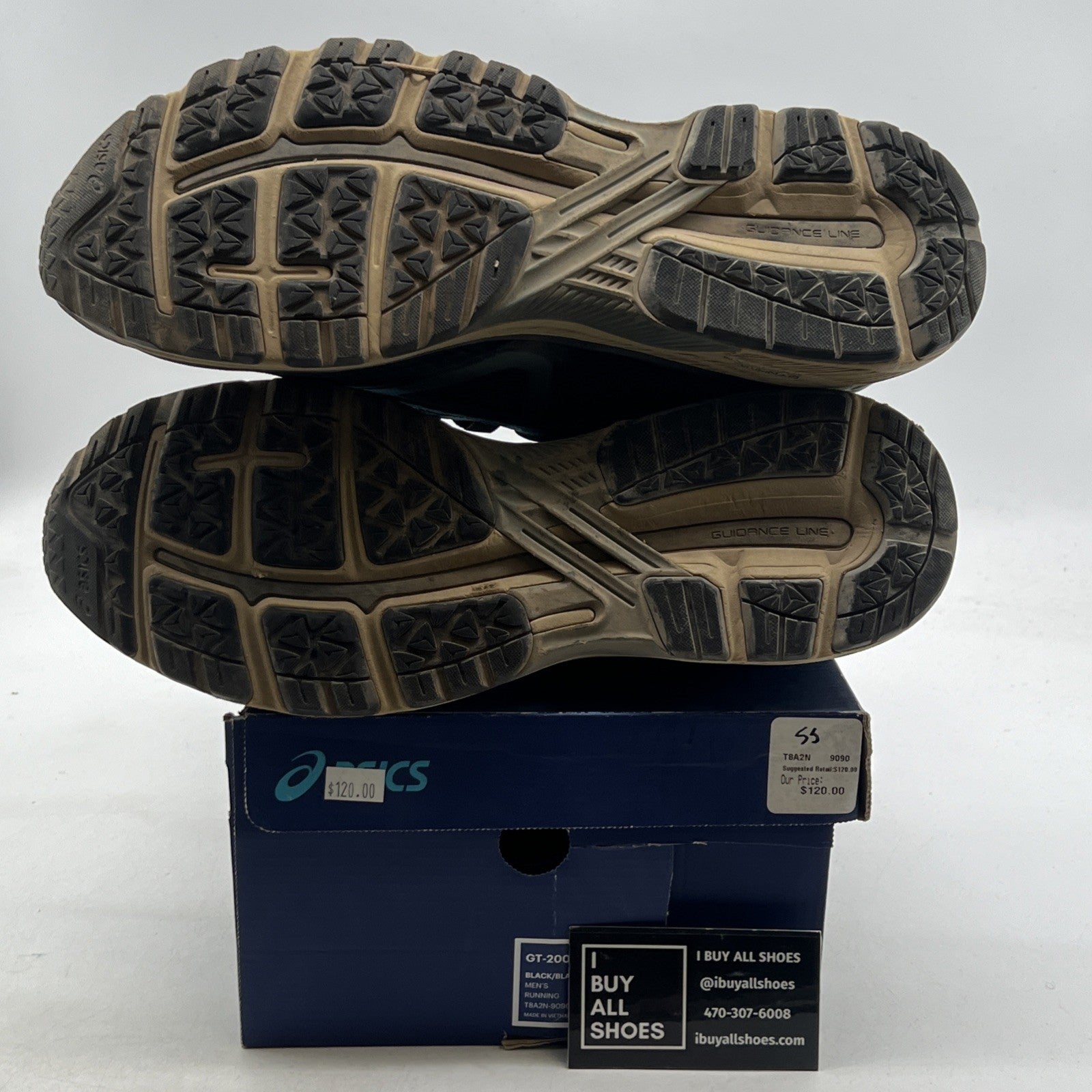 Size 11.5 - Asics GT 2000 6 Dark Forest (T8A2N-9090)