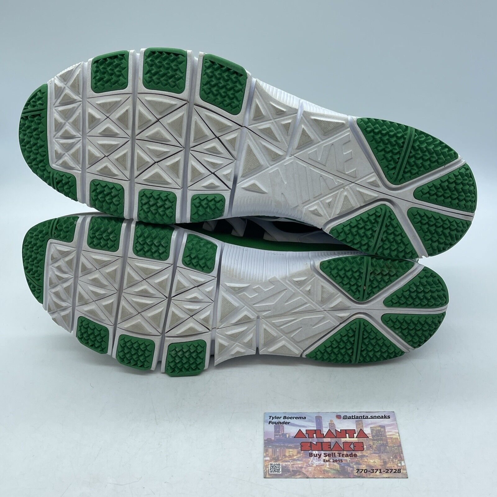 Size 11 - Nike Free Trainer 5.0 Oregon Win The Day Green White (621936-301)