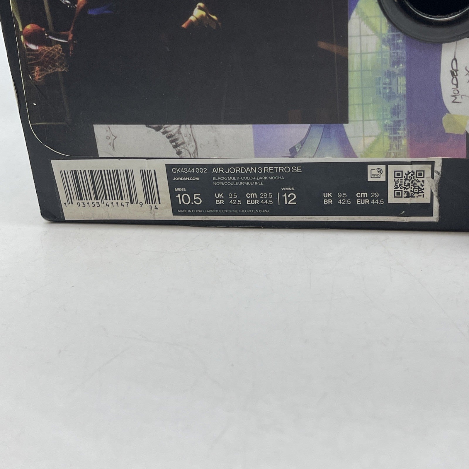 Size 10.5 - Air Jordan 3 Retro SE Animal Instinct (CK4344-002)