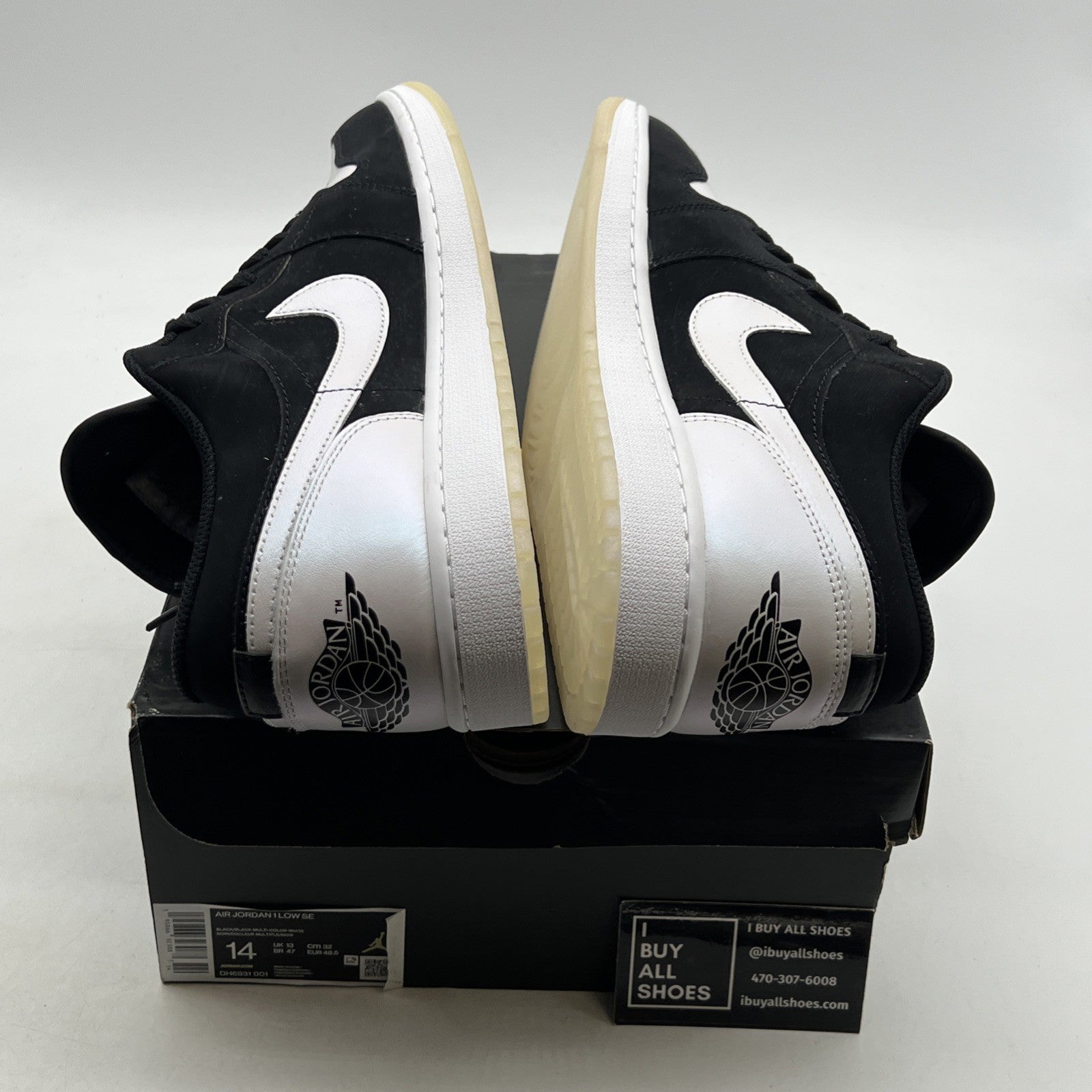 Size 14 - Air Jordan 1 Low SE Diamond (DH6931-001)