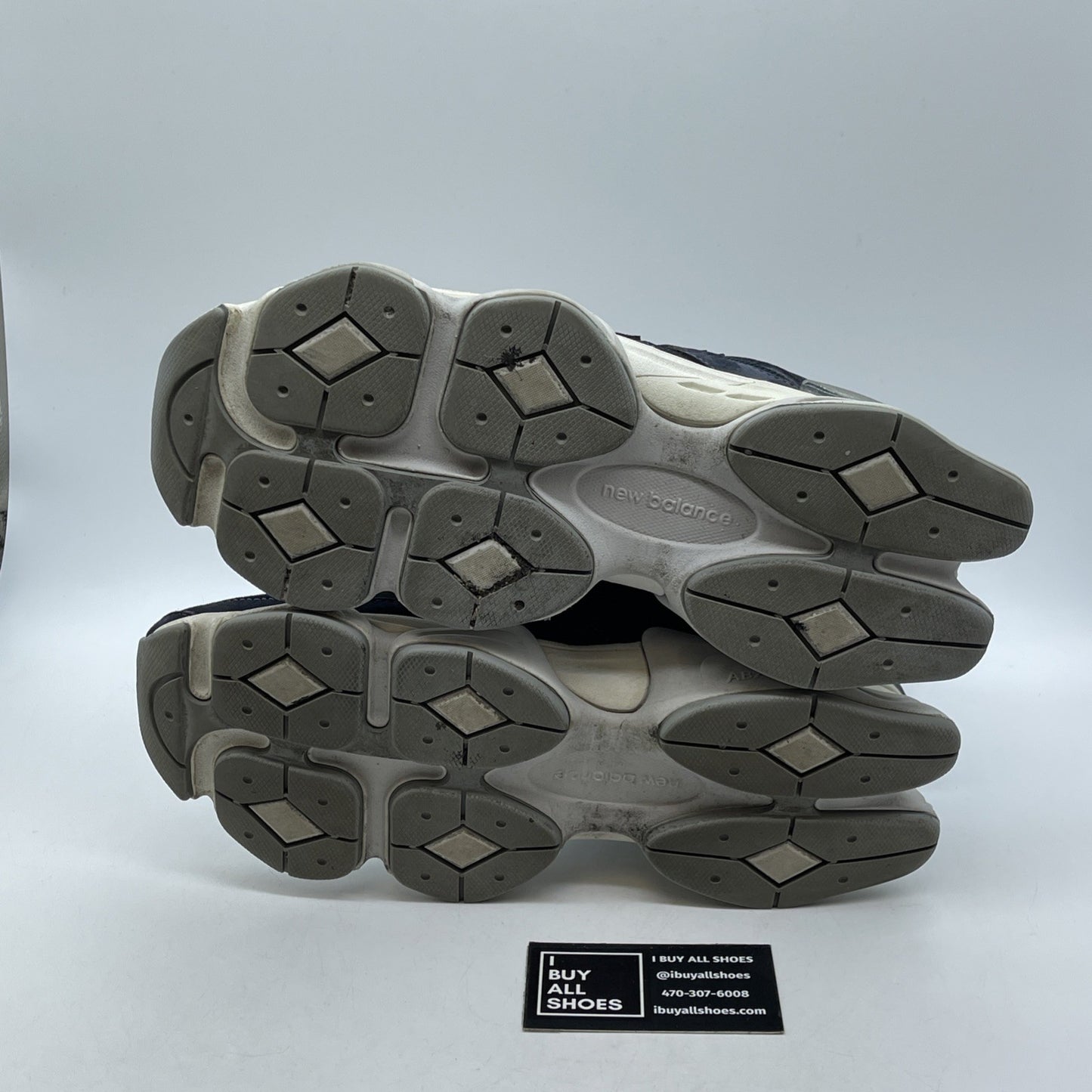 Size 9 - New Balance 9060 Eclipse Navy Suede Leather (U9060NV)