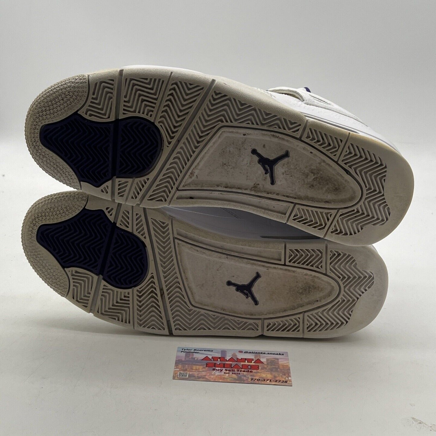 Size 10.5 - Jordan 4 Retro Mid Purple Metallic (CT8527-115)
