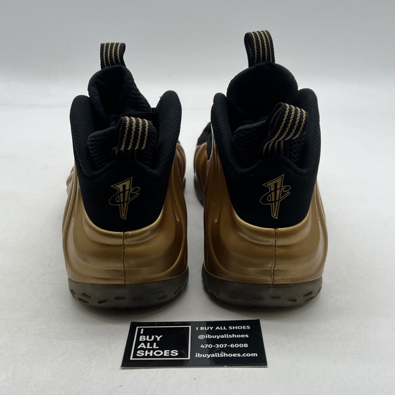 Size 10 - Nike Air Foamposite One Metallic Gold (314996-700)