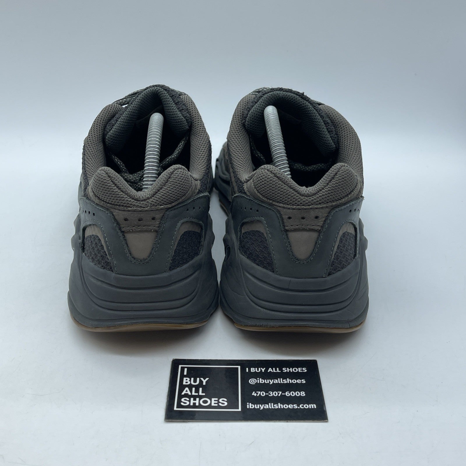 Size 9.5 - adidas Yeezy Boost 700 V2 Geode Brown Black Suede Leather (EG6860)