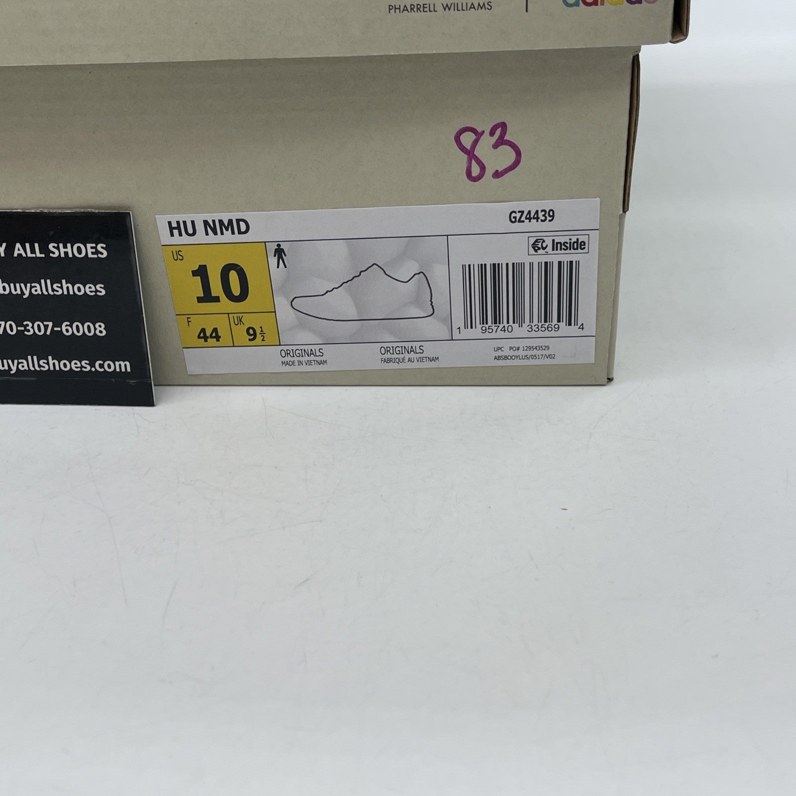 Size 10 - adidas Pharrell x NMD Human Race Animal Print Suede (GZ4439)