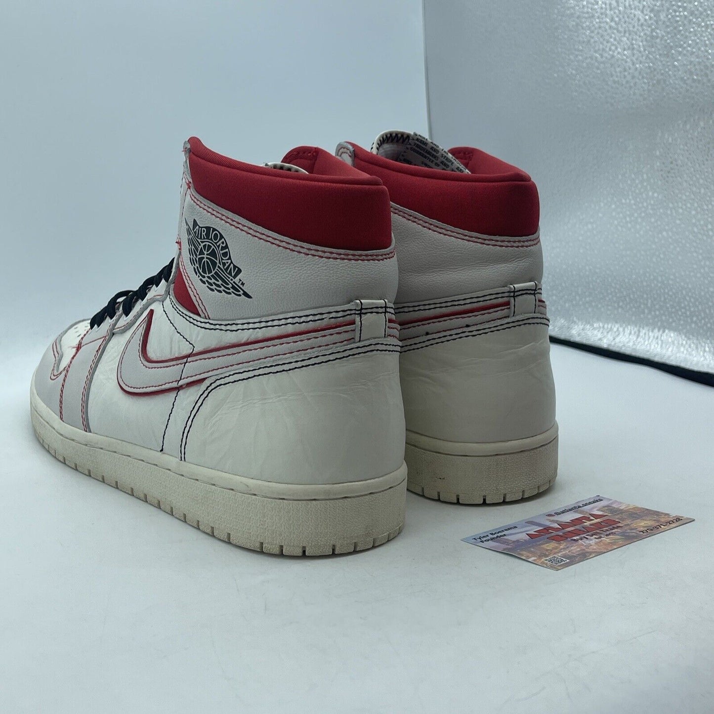 Size 10 - Air Jordan 1 Retro OG High Phantom Red White (555088-160)