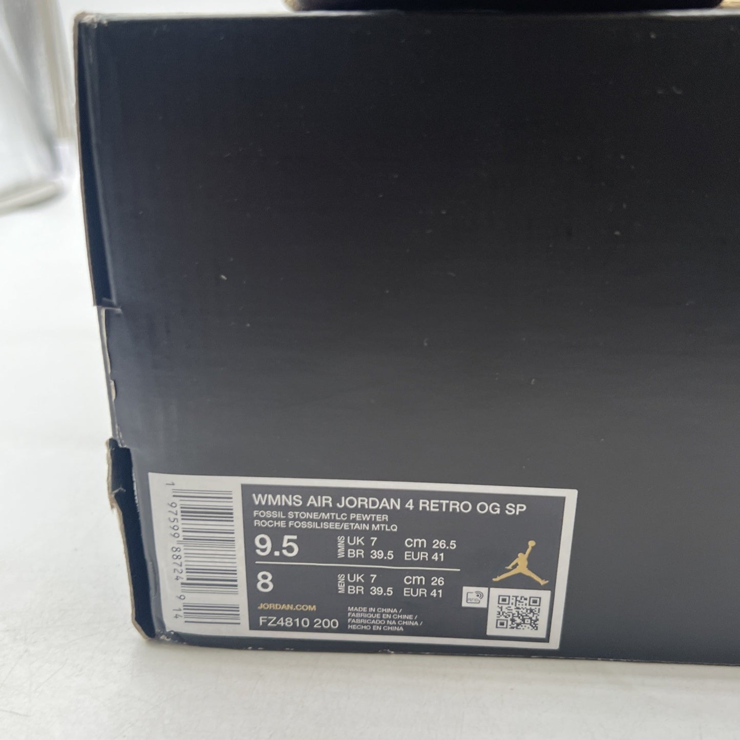 Size 9.5W - A Ma Maniére x Air Jordan 4 Retro While You Were Sleeping FZ4810-200