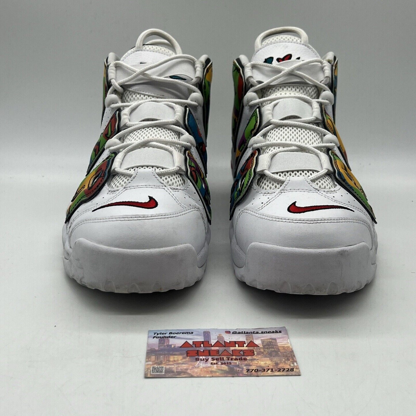 Size 13 - Nike Air More Uptempo Peace, Love, Basketball 2021  Multiple Color