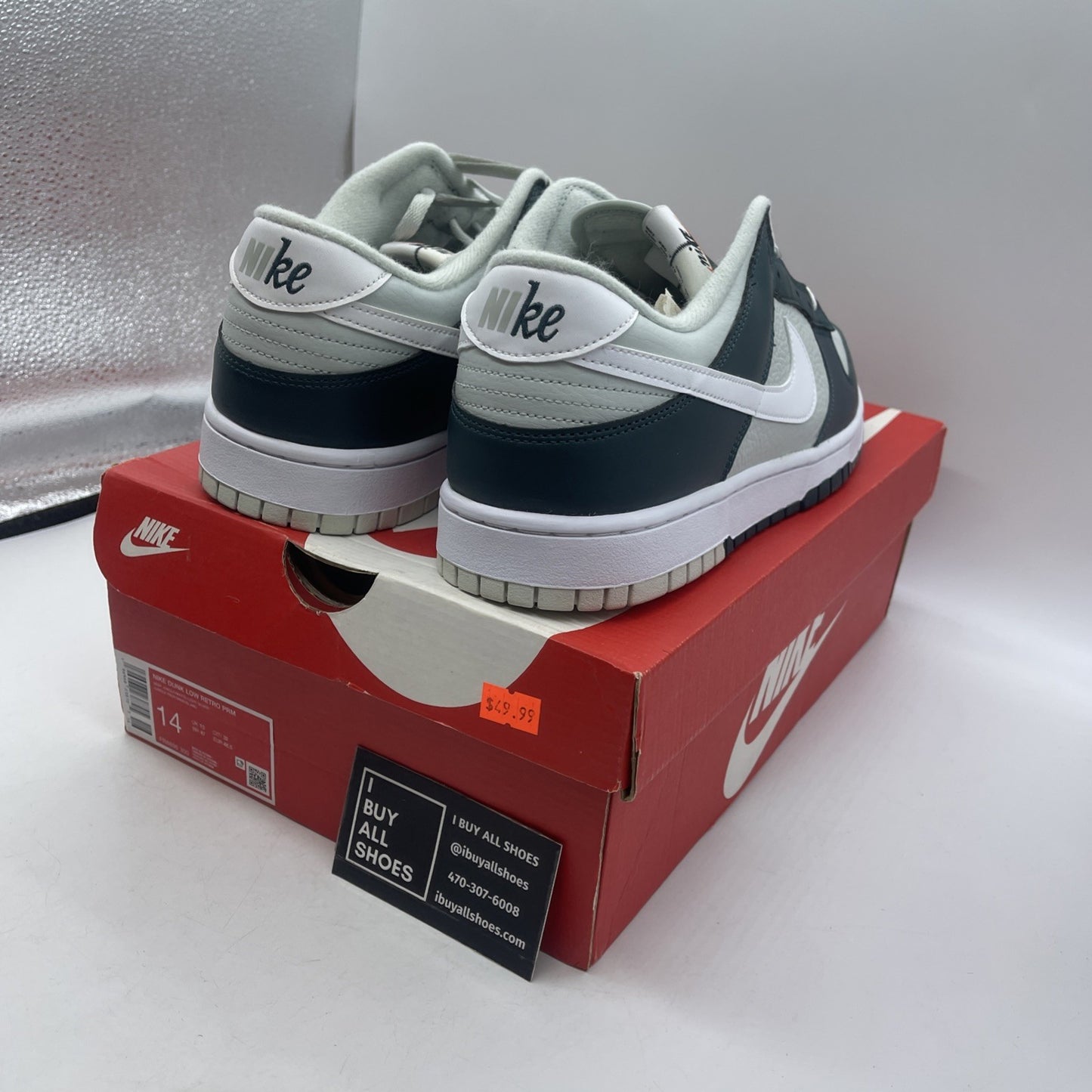 Size 14 - Nike Dunk Premium Low Split Deep Jungle (FB8896-300)