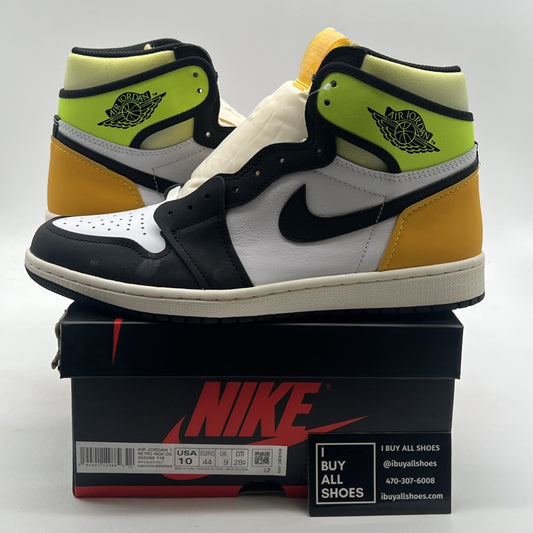 Size 10 - Air Jordan 1 Retro High OG Volt (555088-118)