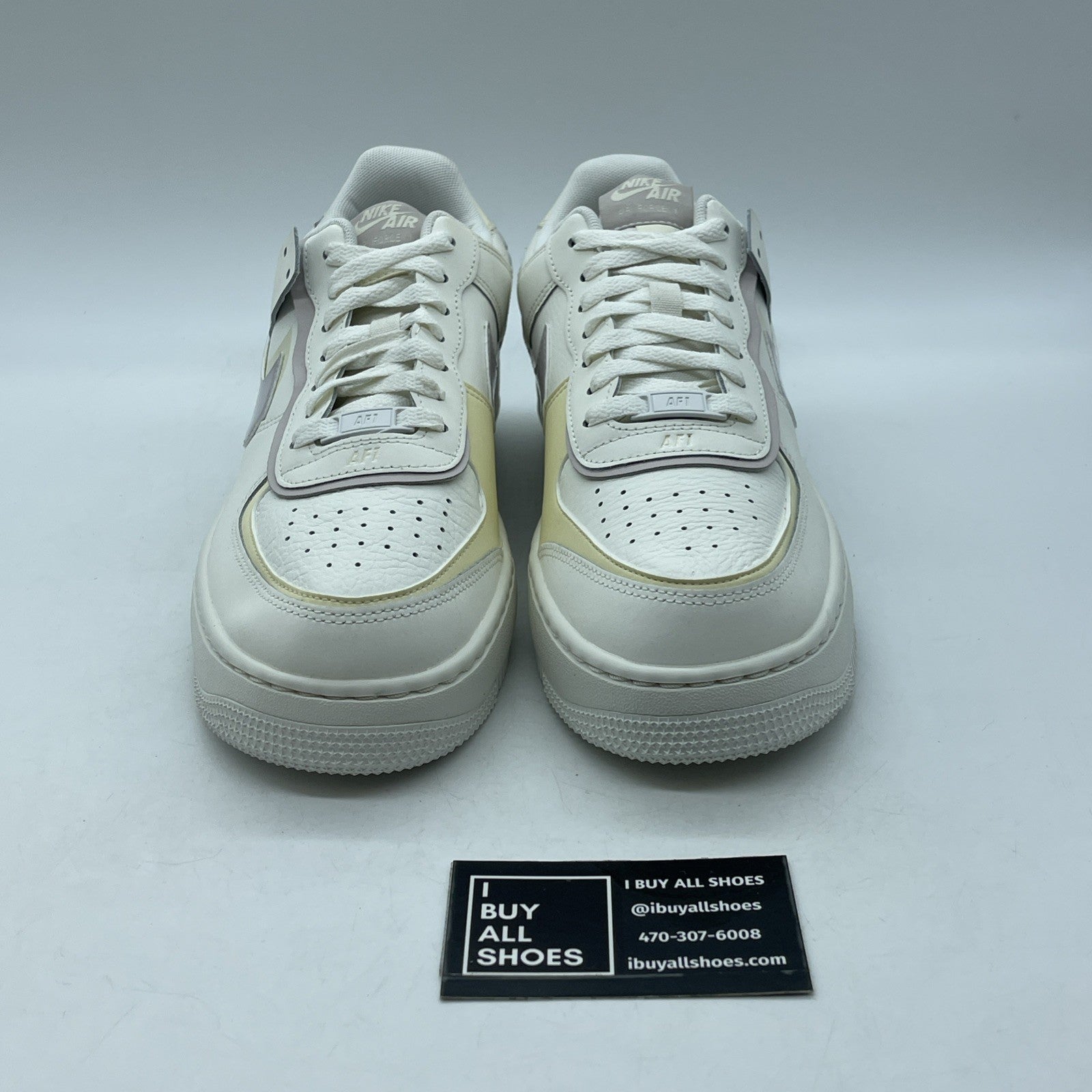 Size 9.5W - Nike Air Force 1 Shadow Sail Platinum Violet White (DZ1847-104)