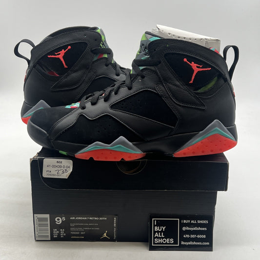 Size 9.5 - Air Jordan 7 Retro 30th Barcelona Nights (705350-007)