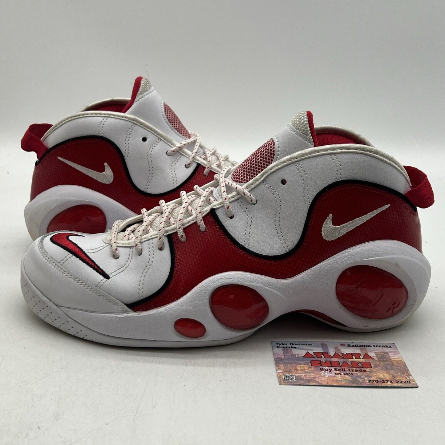 Size 11.5 - Nike Air Zoom Flight 95 2023 True Red White Leather (DX1165-100)