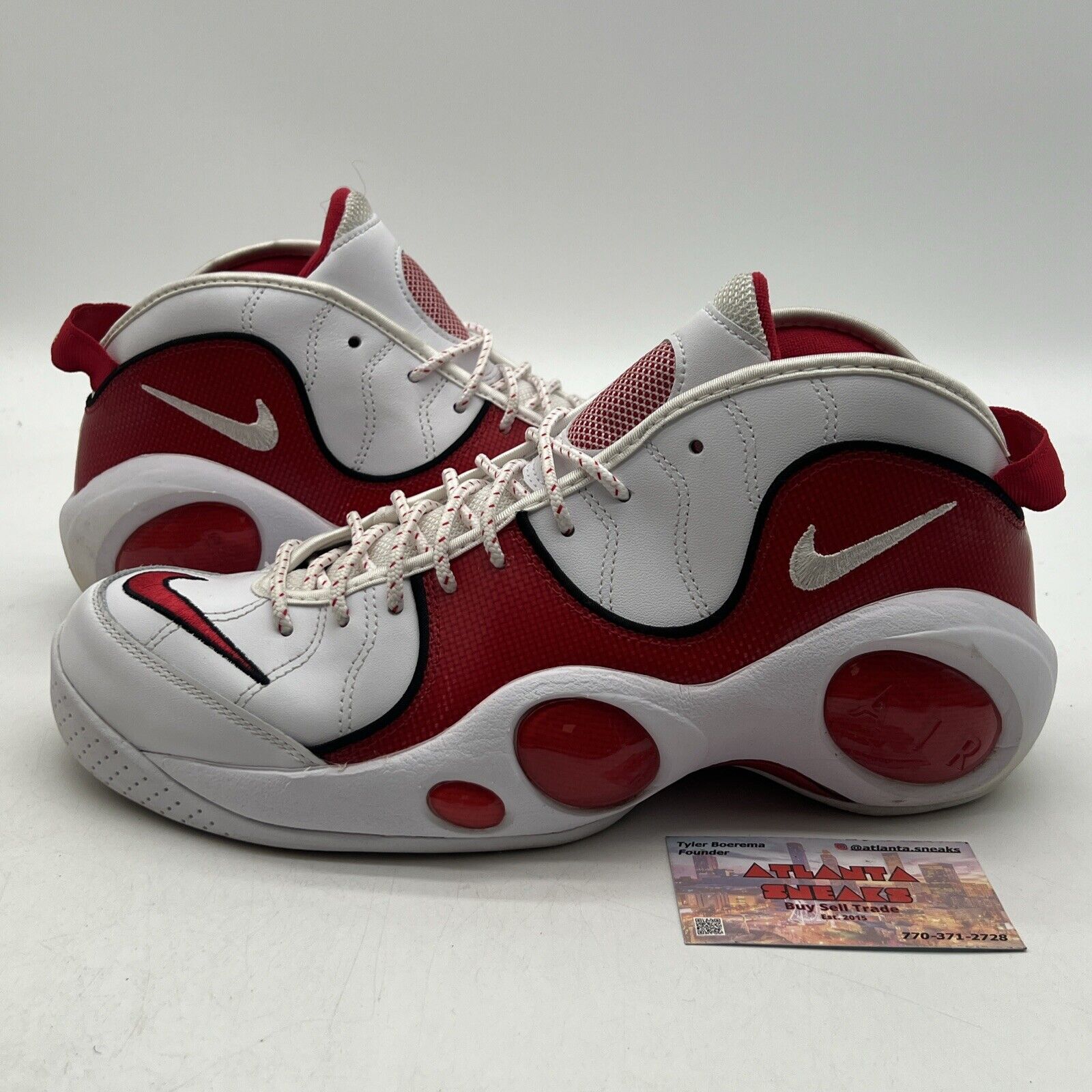 Size 11.5 - Nike Air Zoom Flight 95 2023 True Red White Leather (DX1165-100)